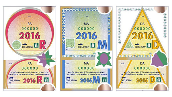 dalnicni znamky 2016